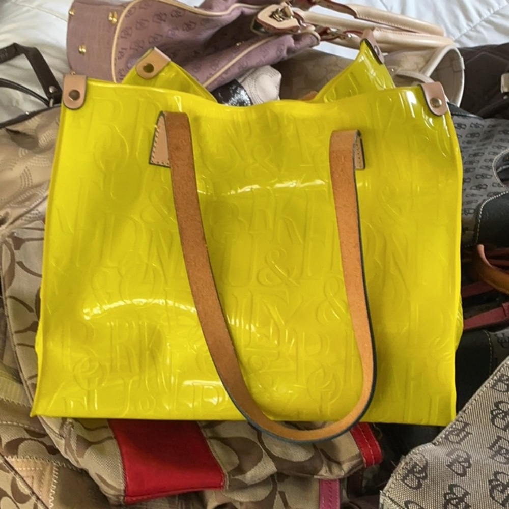 Bright Yellow Tote Bag